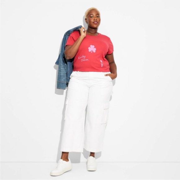 Vinyl Threads Lucky Charm Ace of Clubs Red Short Sleeve Graphic Baby T-Shirt - Picture 3 of 9